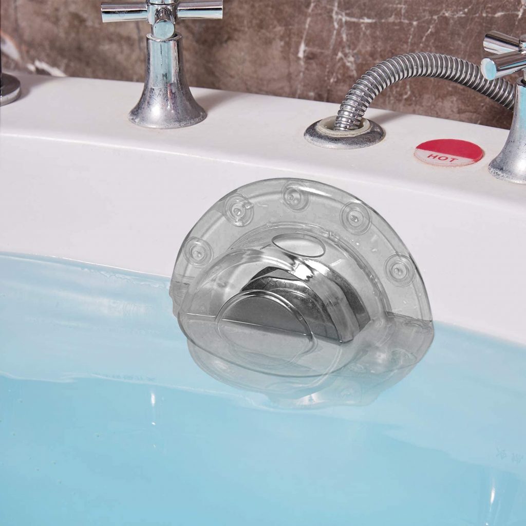 Bathtub and Kitchen LONGFITE Drain Cover Strainer Hair Catcher and Stopper with Strong Suction for Bathroom Shower 