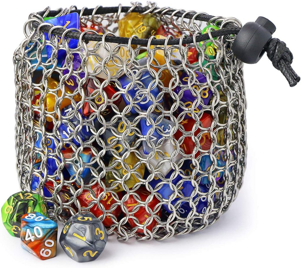 Chainmail DnD Dice Bag