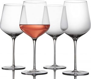 Fusion Air by Wine Enthusiast Go-To Universal Wine Glasses