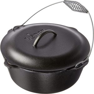 [Lodge] Outdoor Cast Iron Dutch Oven for Dutch oven vs French oven