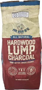 [Mr. Bar-B-Q] Natural Hardwood Lump Charcoal