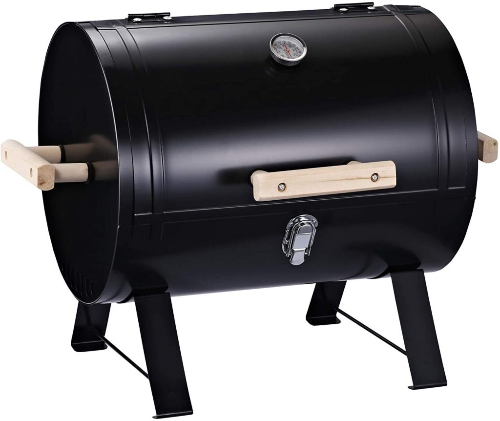 Outsunny 20-Inch Mini Charcoal Smoker Grill