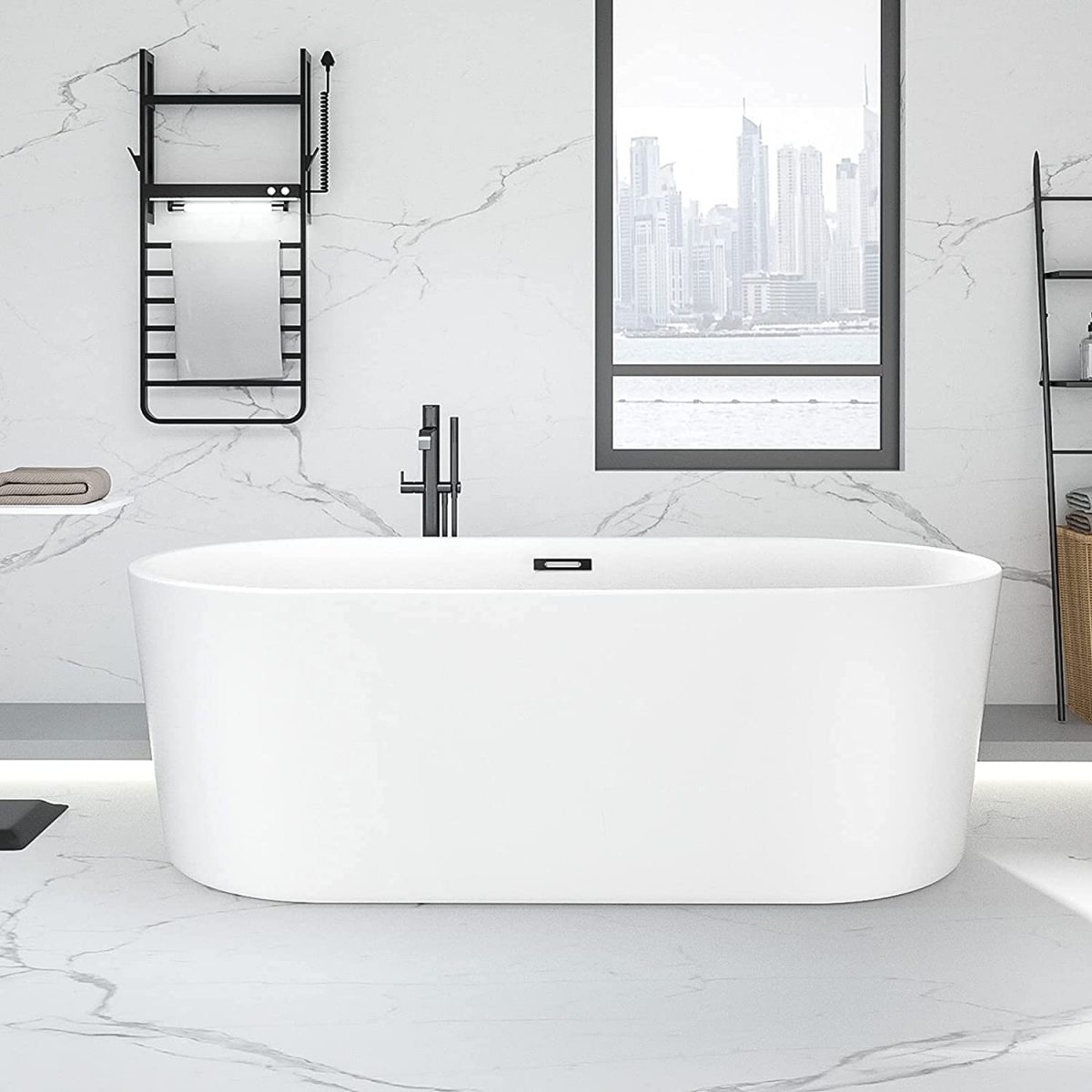 Acrylic Vs Fiberglass Tub Which Is Better For Your Bathroom Storables   Rizzon Acrylic Grace Shape Bathtub For Acrylic Vs Fiberglass Tub 1200x1200 