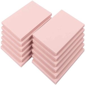 Pink Linoleum Block for Linoleum vs Vinyl