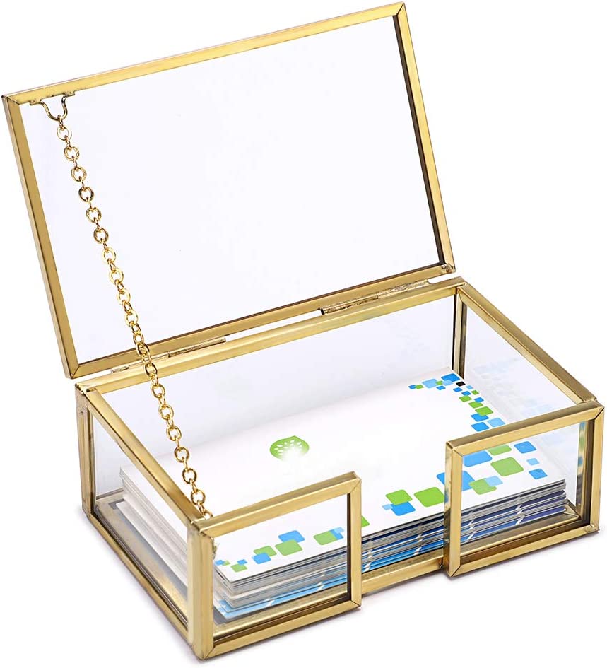 Glass Business Card Case