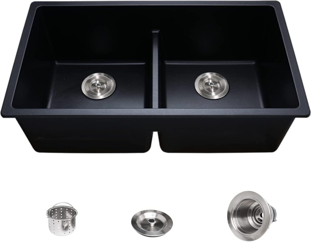 Black Granite Composite Sink