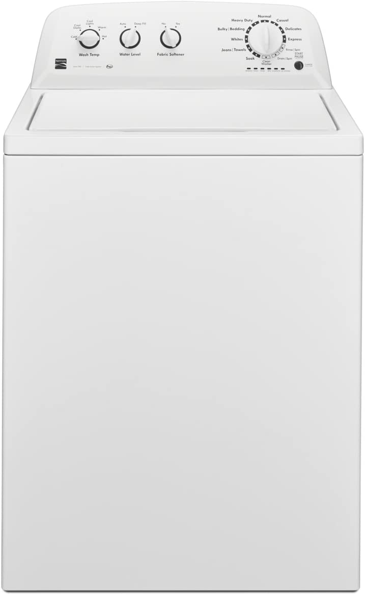 5. Kenmore Top-Load Washer w/ Stainless Steel Basket