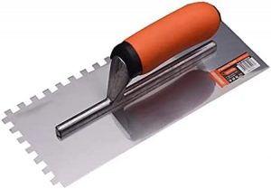 Squared Notch Tile and Flooring Trowel