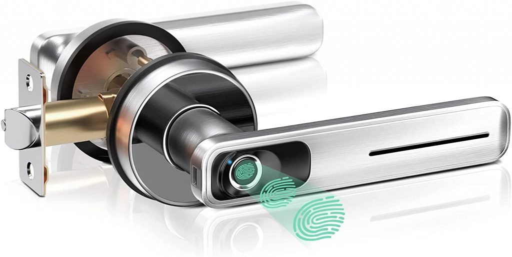 Geek Smart Fingerprint Door Lock Knob Handle Replacement Set
