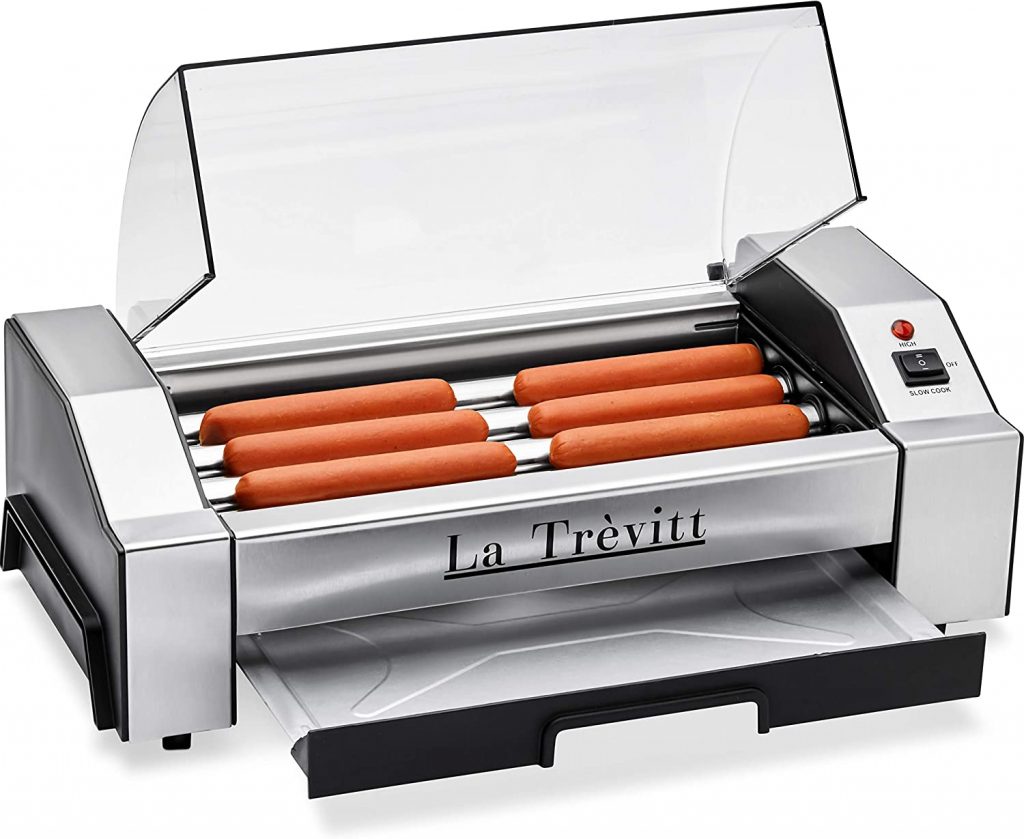 La Trevitt Hot Dog Roller- Sausage Grill Cooker Machine