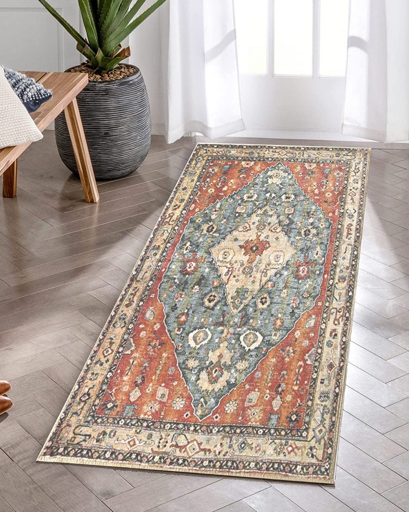 Lahome Boho Persian Kitchen Runner Area Rug