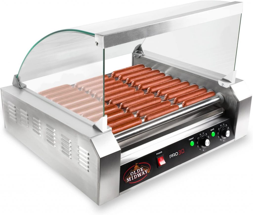 Olde Midway PRO30 Electric Grill Cooker Machine