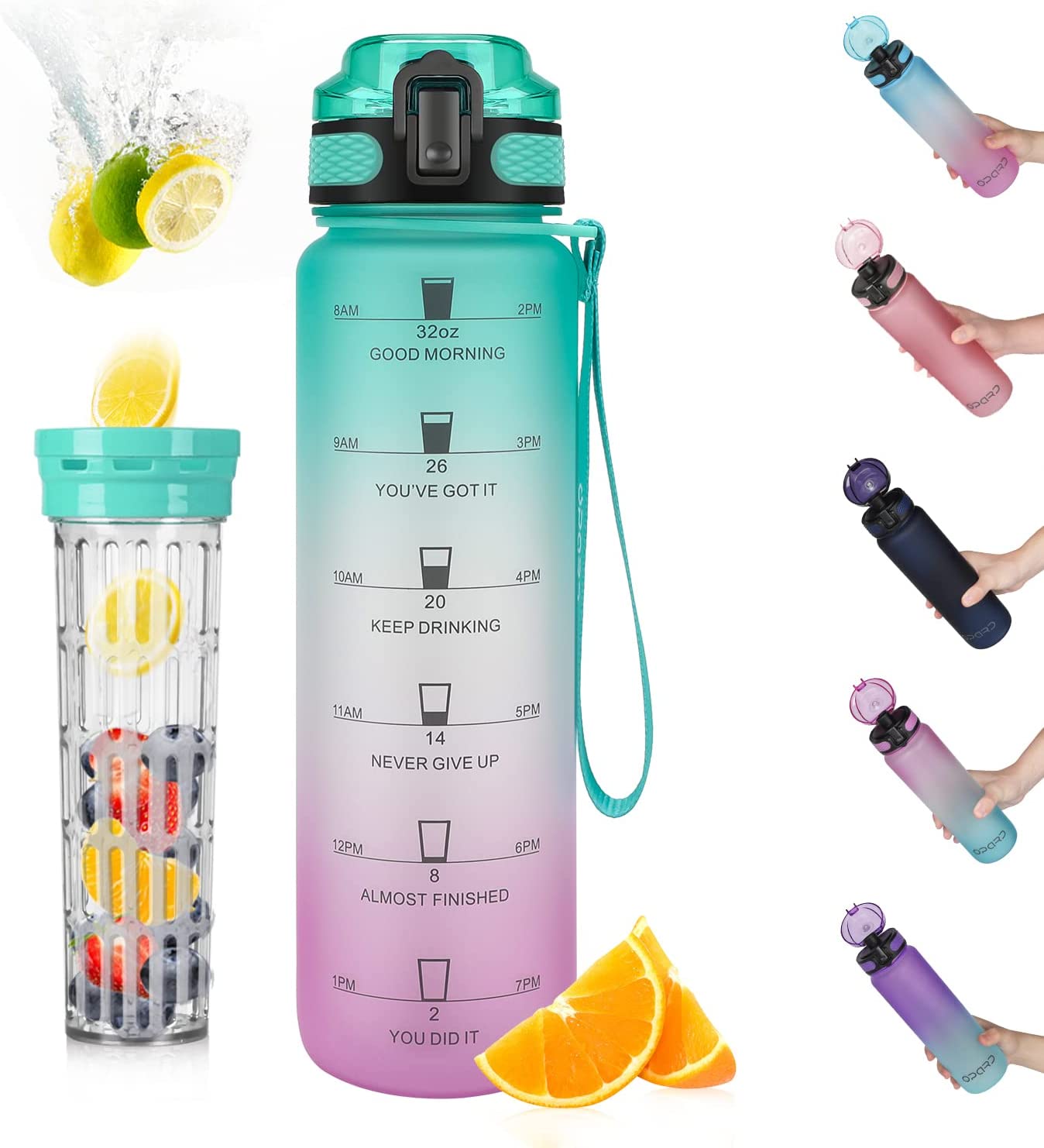 Best Fruit Infuser Water Bottle Picks For Flavored Water Storables