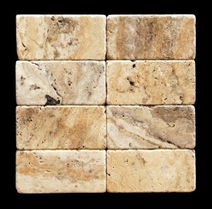 Tumbled Brick Travertine Tile for What Is Travertine
