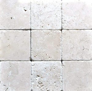 Light Tumbled Antiqued Travertine Tile for What Is Travertine