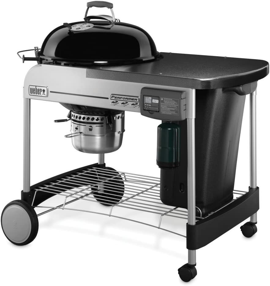 Weber Performer Deluxe Outdoor Charcoal Grill System