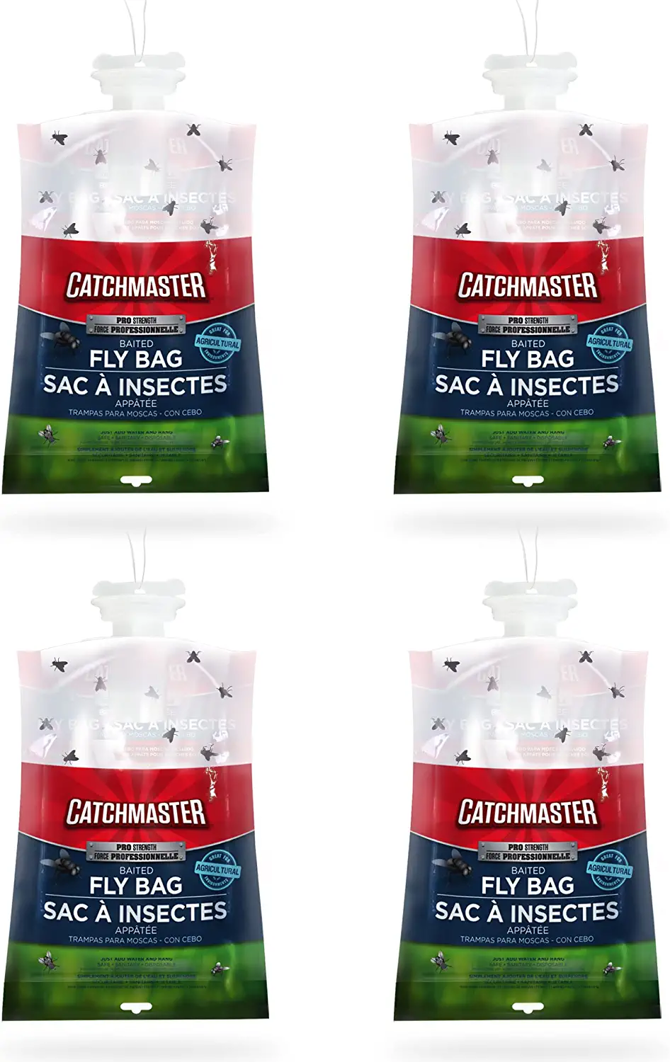 10. Pro Series Disposable Fly Bag Trap by Catchmaster