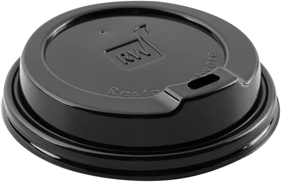 2. Restaurantware 500-CT Disposable Black Lid for Coffee and Tea Cup
