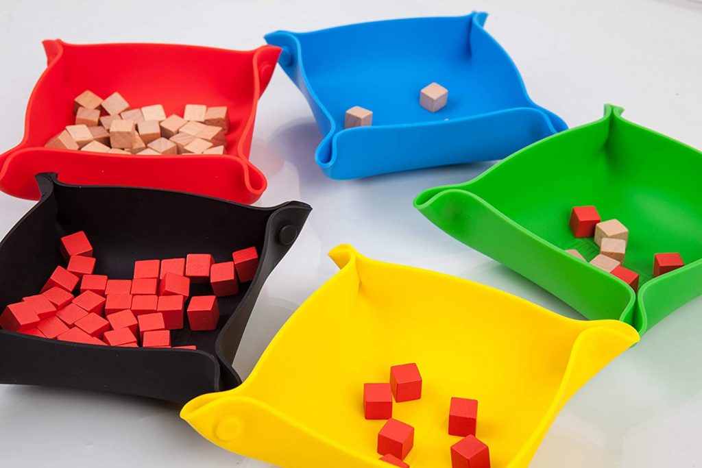 Collapsible Board Game Storage Bowls