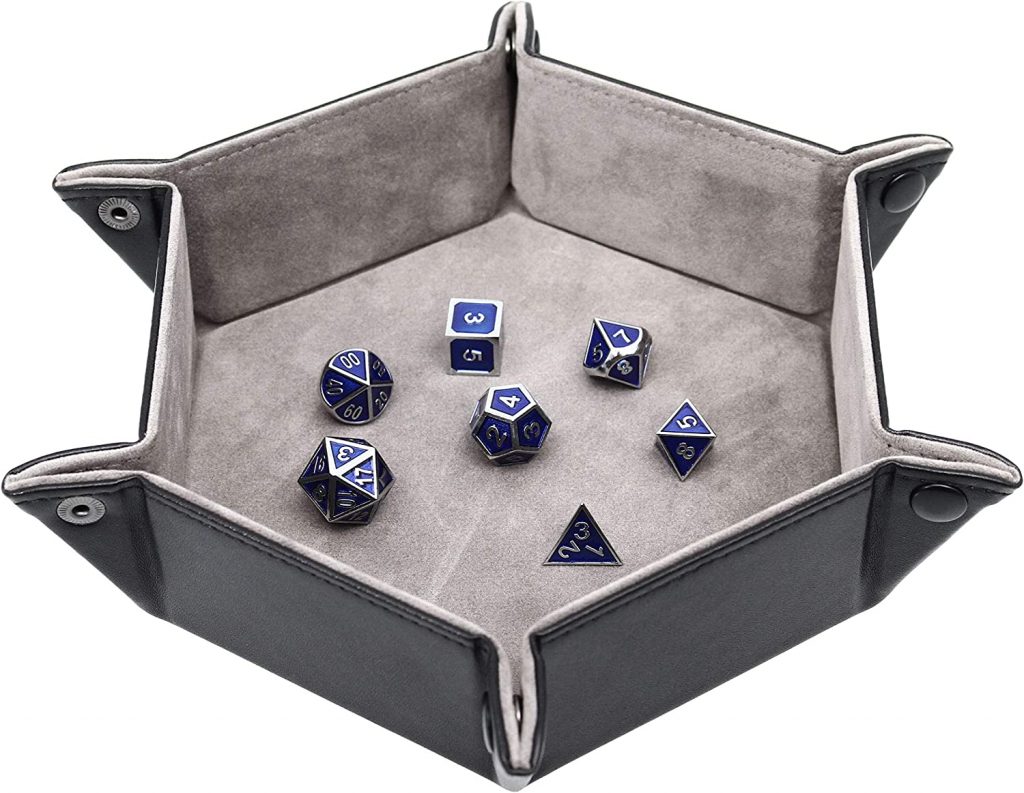 Forged Dice Co. Dice Tray Portable Folding Dice Rolling Tray