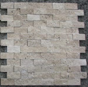[Marble 'n Things] Travertine Stacked Stone Tile