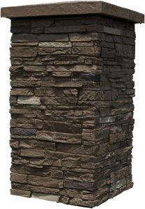 Cultured Stone Column Wrap for What is Cultured Stone