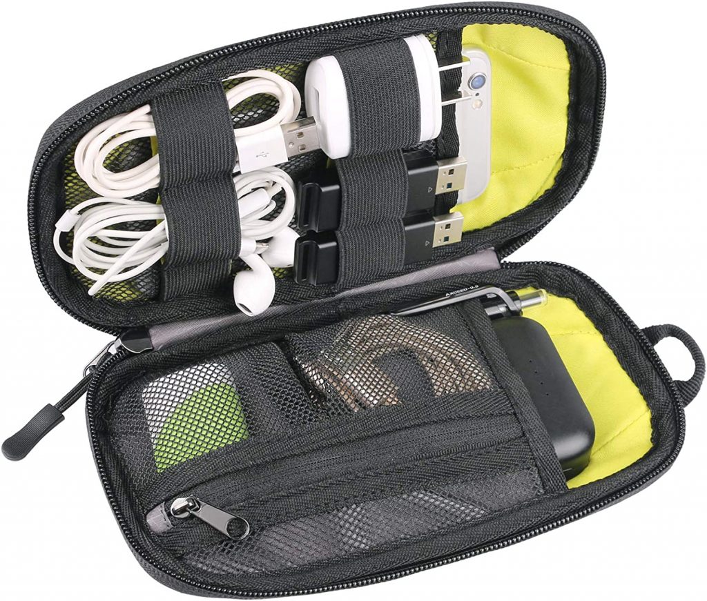best travel cable organizer bag