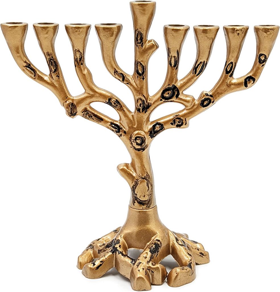5. Hanukkah Menorah Tree of Life