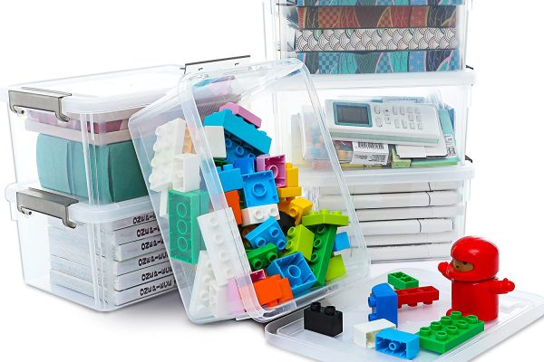 10 Clear Storage Bins for a Better Organized Home