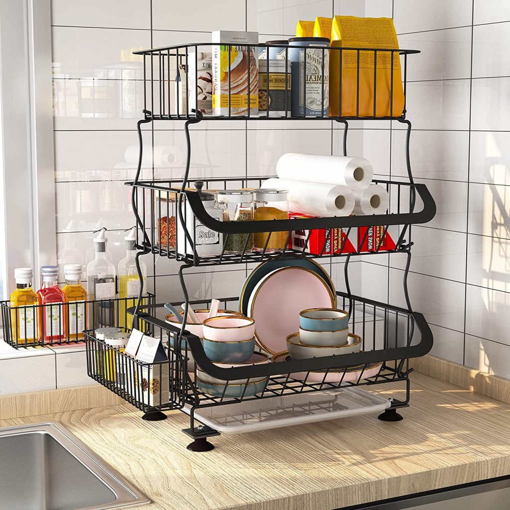 1Easylife Storage Shelves for Pantry