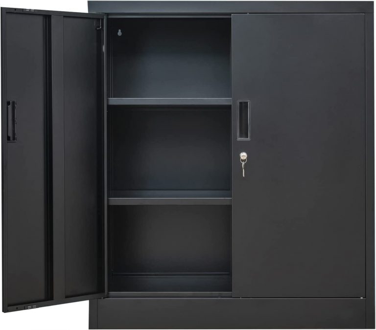 15 Best Metal Storage Cabinet Picks Of 2024 Storables   CJF Metal Storage Cabinet 768x675 