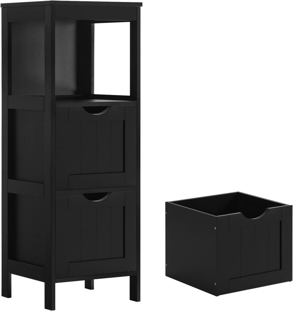 Reettic Black Storage Cabinet