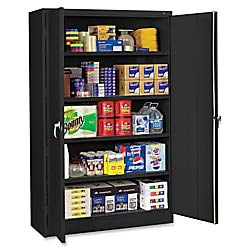 Tennsco Black Storage Cabinet