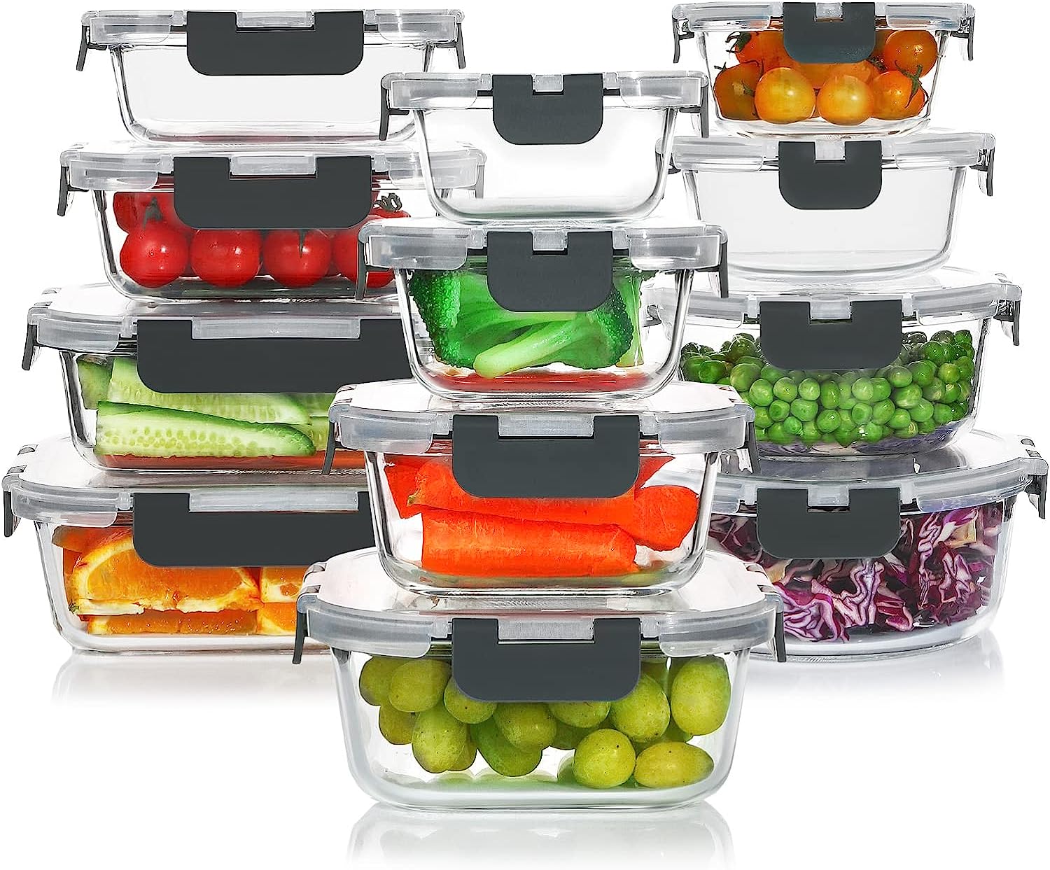11 Best Glass Containers For Food Storage With Lids For 2024