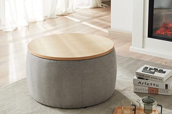 17 Best Storage Ottoman Coffee Table Picks That Pull Double Duty