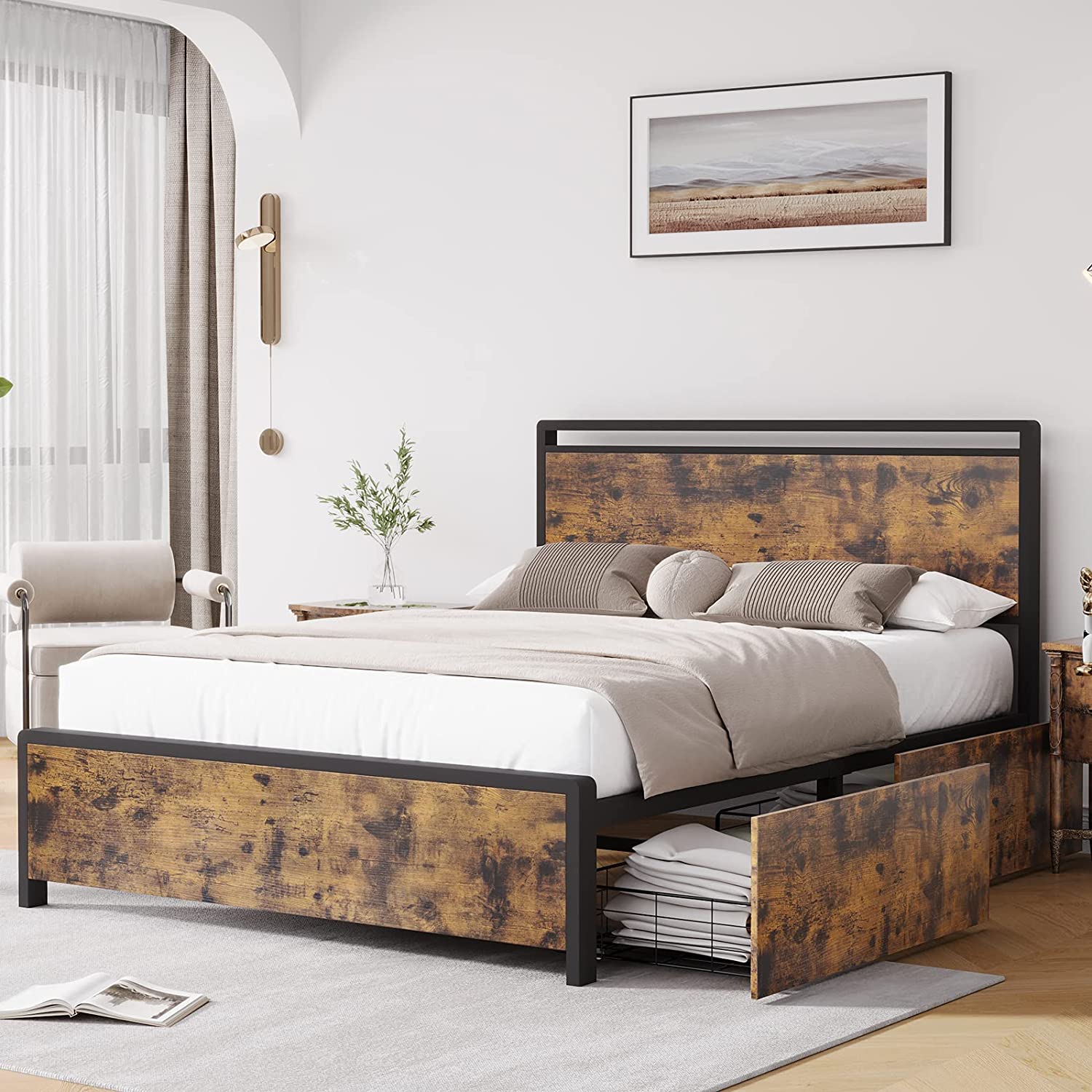 14 Best Queen Bed Frame With Storage For 2023