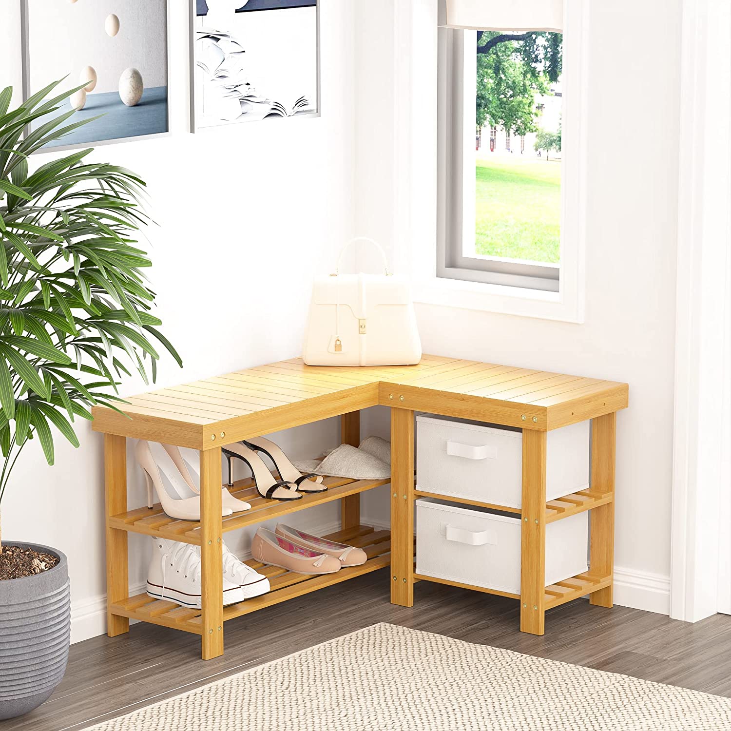 9 Best Corner Storage Bench Ideas