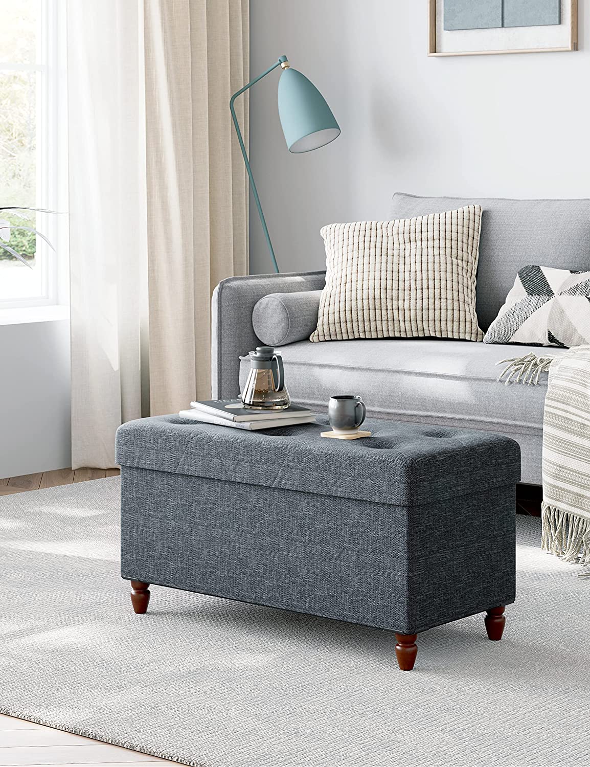 11 Best Ottoman Storage Bench Picks for Your Living Room Storables