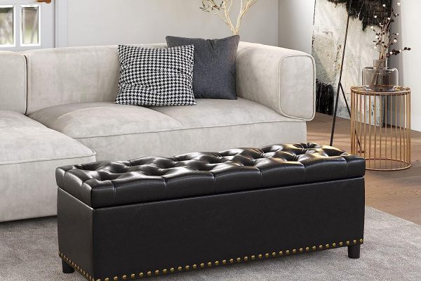 11 Best Ottoman Storage Bench Picks for Your Living Room