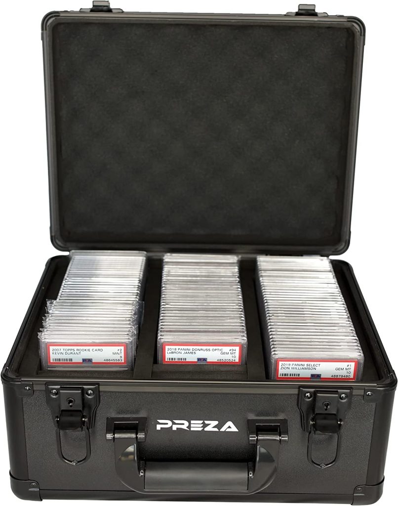 PREZA Baseball Card Storage Boxes
