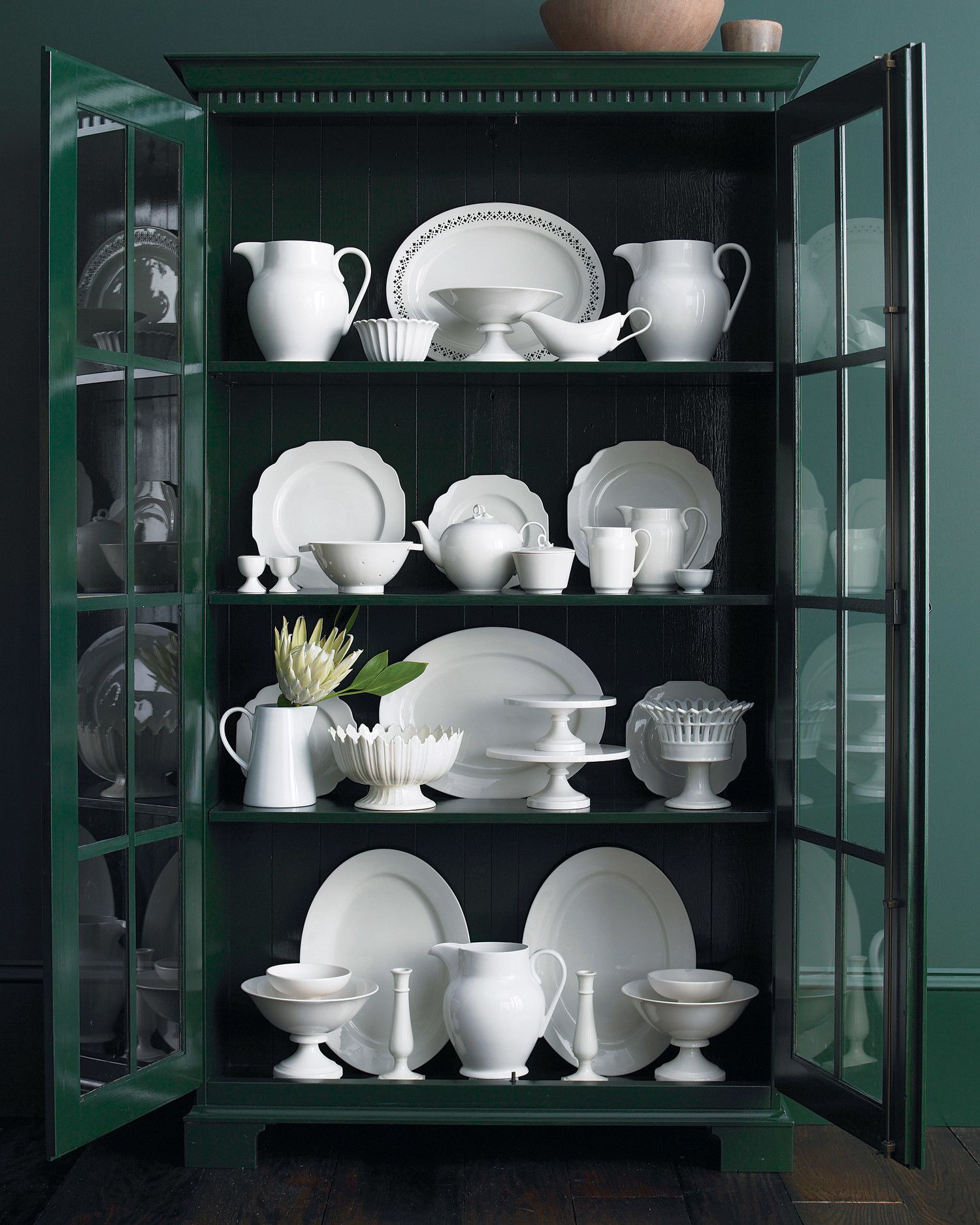 How To Display China In A Cabinet