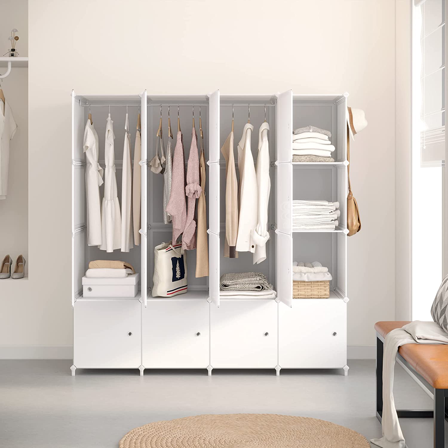 How To Organize Your Closet By Color