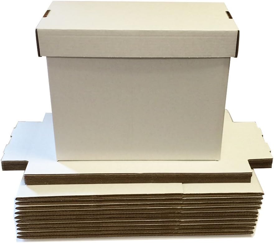 Max Protection SHORT Cardboard Storage Boxes