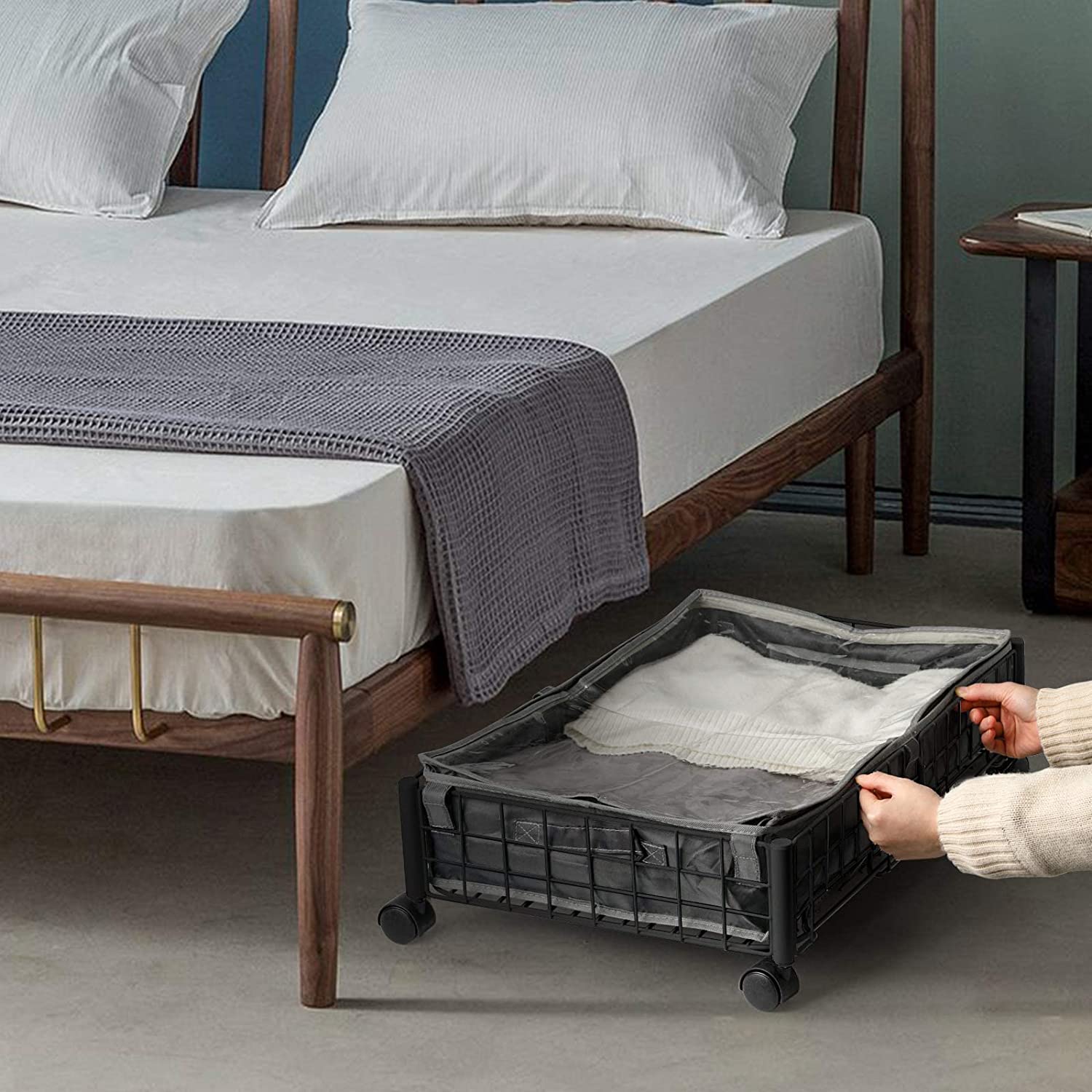 10 Best Under Bed Storage With Wheels For 2023