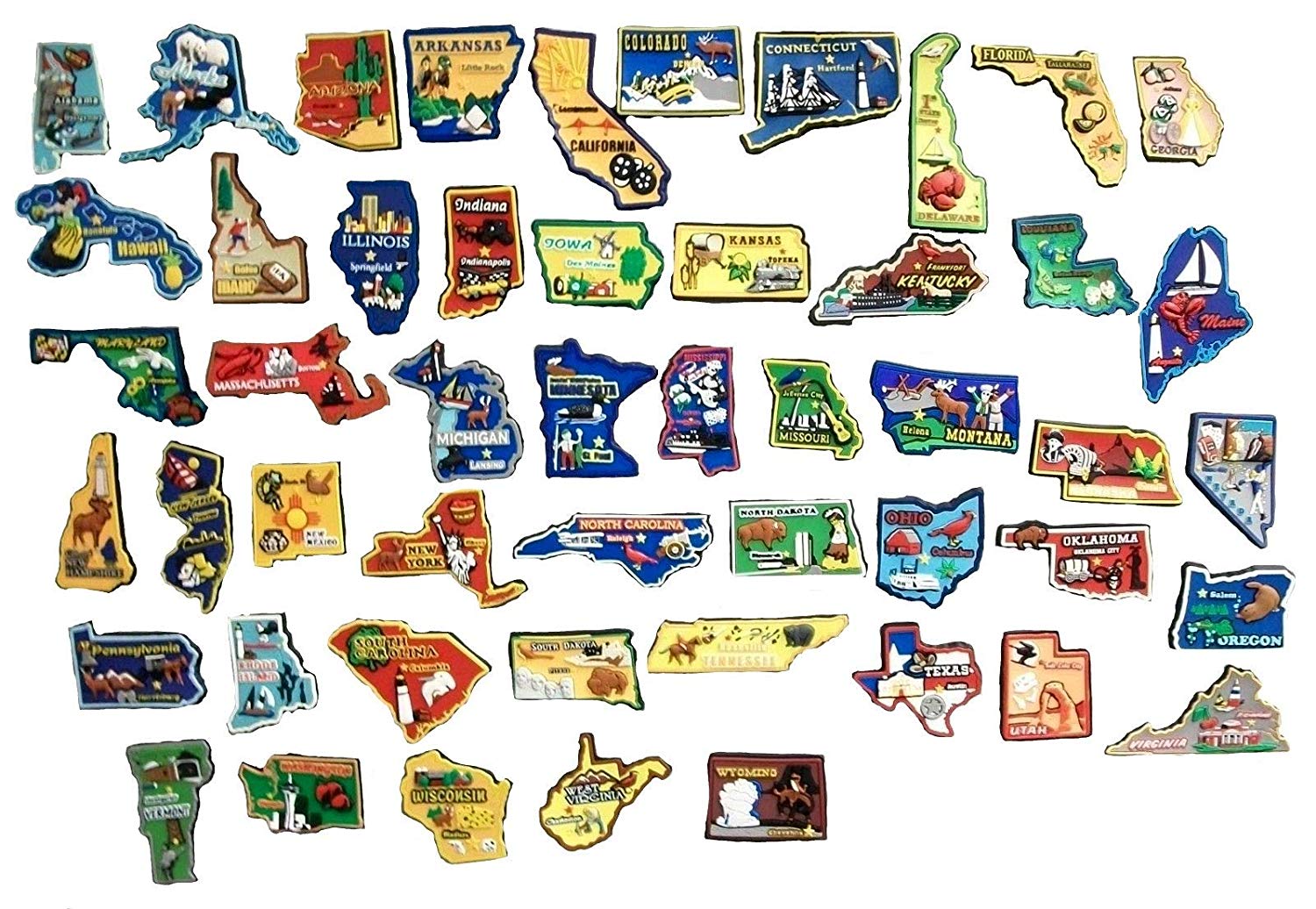 11 Amazing State Refrigerator Magnets for 2024