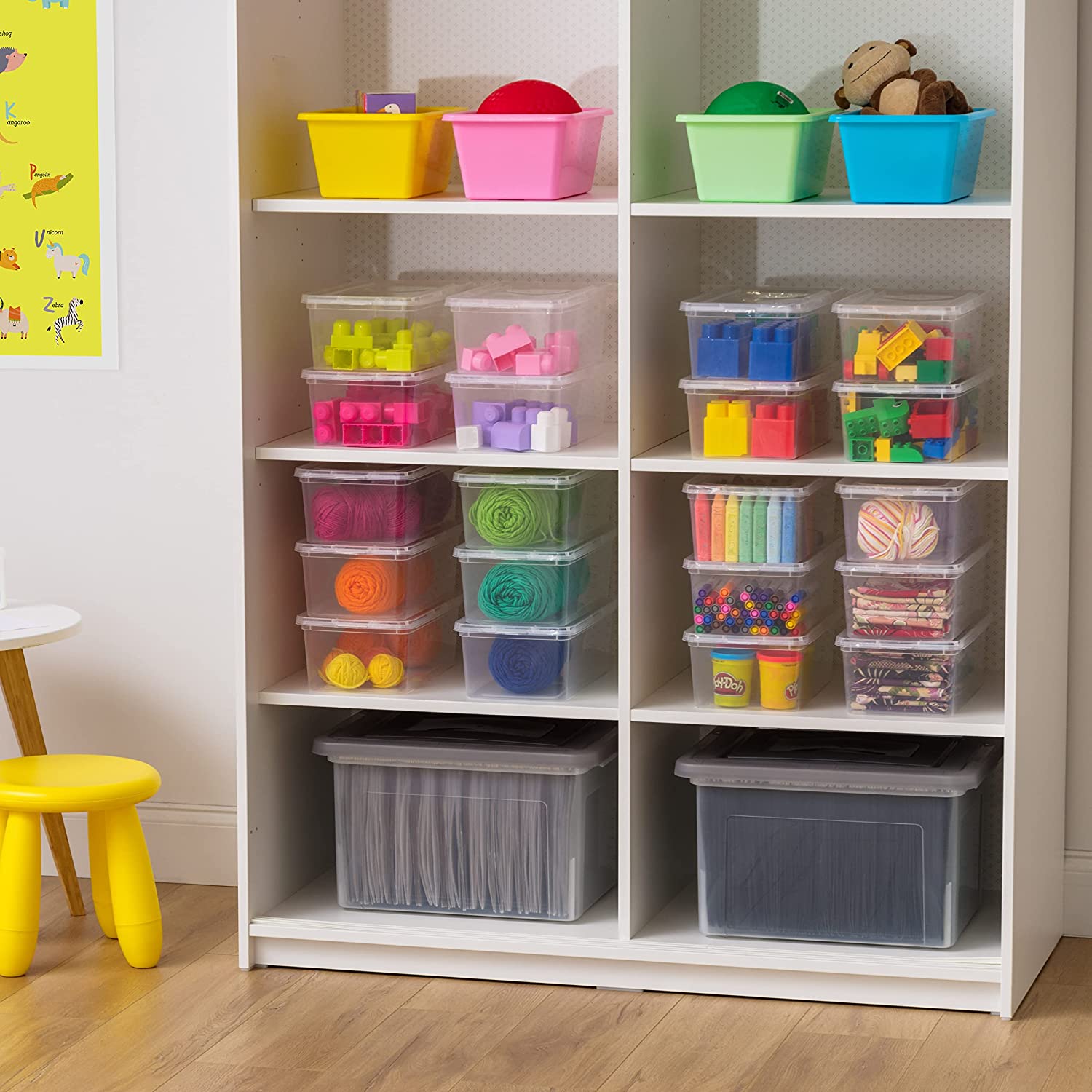 11 Best Clear Plastic Storage Bins For 2024 Storables