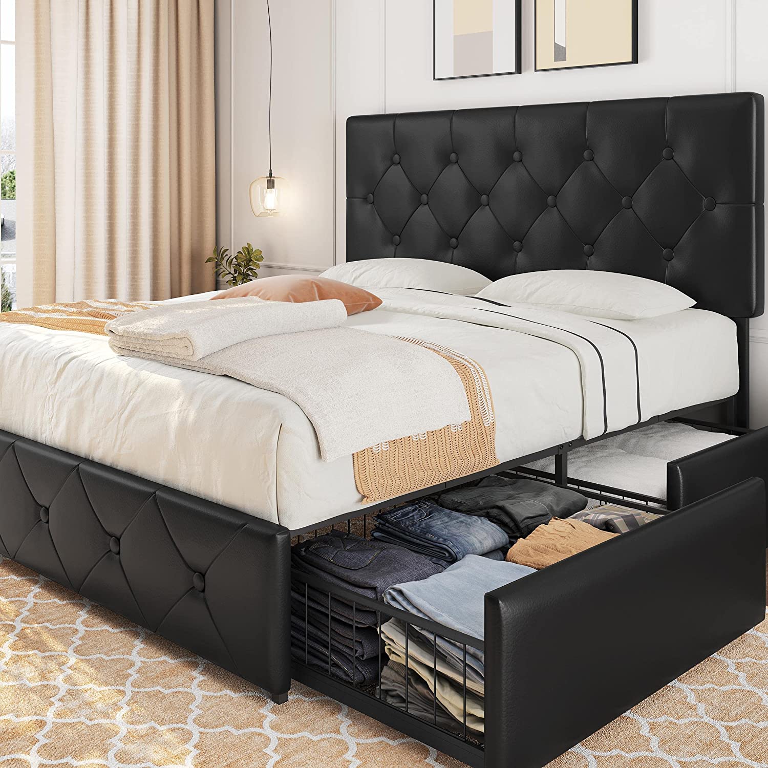 11 Best Full Size Bed Frame With Storage For 2023