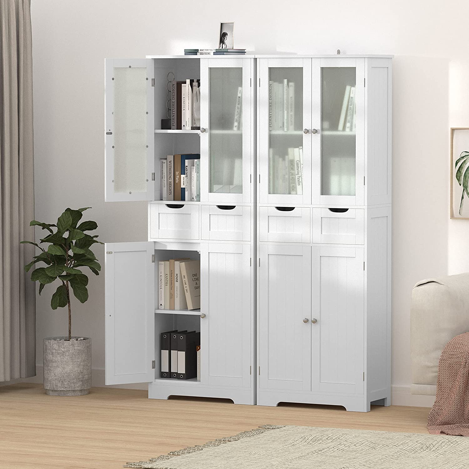 12 Best Tall Storage Cabinets With Doors And Shelves For 2023