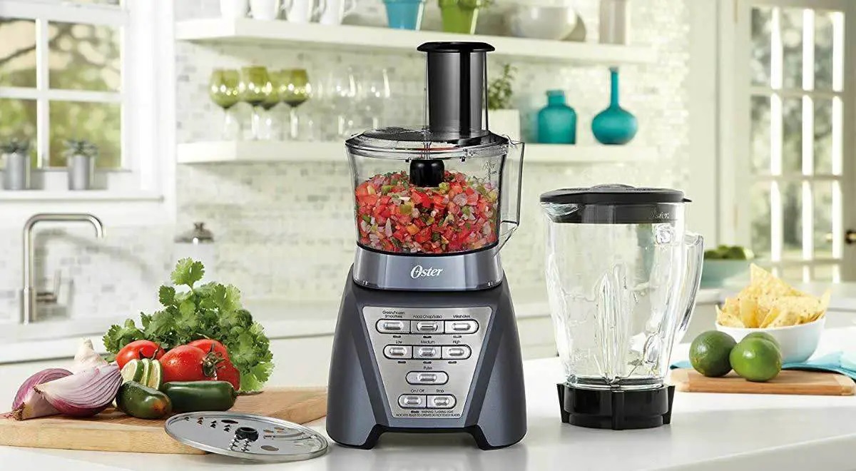 Costway Food Processor & Blender, 500W Professional Food Chopper with 3 Blades, 3-Speed Adjustment, Dual Safety Lock Design, Large Capacity Bowls, for