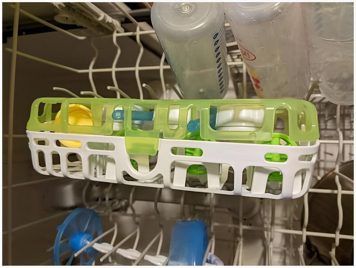 Dr. Brown's Baby Bottle Dishwasher Basket for Standard Baby Bottle Parts